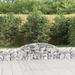 Paniers à gabions arqués 8 pcs 300x30x40/60 cm fer galvanisé - Photo n°1