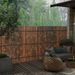 Panneau de clôture de jardin Bambou 170x150 cm Marron foncé - Photo n°1