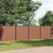 Panneau de clôture marron 1045x186 cm WPC - Photo n°1
