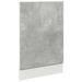 Panneau de lave-vaisselle gris béton 45x3x67 cm - Photo n°2