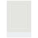 Panneau de lave-vaisselle Porto blanc 45x1,5x67 cm - Photo n°4