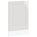 Panneau de lave-vaisselle Porto blanc brillant 45x1,5x67 cm - Photo n°2