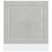 Panneau de lave-vaisselle Porto gris béton 60x1,5x67 cm - Photo n°4