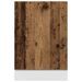 Panneau de lave-vaisselle vieux bois 45x3x67 cm bois ingénierie - Photo n°3