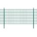 Panneaux et poteaux de clôture 2D pour jardin 2008x1030 mm 24 m - Photo n°1