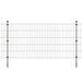 Panneaux et poteaux de clôture 2D pour jardin 2008x1030 mm 44 m 3 - Photo n°1