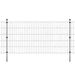 Panneaux et poteaux de clôture 2D pour jardin 2008x1030 mm 6 m - Photo n°1