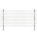 Panneaux et poteaux de clôture 2D pour jardin 2008x1030 mm 8 m - Photo n°1