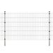 Panneaux et poteaux de clôture 2D pour jardin 2008x1230 mm 10 m 2 - Photo n°1