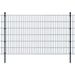 Panneaux et poteaux de clôture 2D pour jardin 2008x1230 mm 20 m - Photo n°1