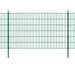 Panneaux et poteaux de clôture 2D pour jardin 2008x1230 mm 40 m 2 - Photo n°1