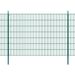 Panneaux et poteaux de clôture 2D pour jardin 2008x1430 mm 4 m - Photo n°1