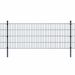 Panneaux et poteaux de clôture 2D pour jardin 2008x1630 mm 34 m 2 - Photo n°1