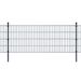 Panneaux et poteaux de clôture 2D pour jardin 2008x1630 mm 36 m - Photo n°1