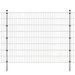 Panneaux et poteaux de clôture 2D pour jardin 2008x1630 mm 48 m 2 - Photo n°1