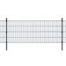 Panneaux et poteaux de clôture 2D pour jardin 2008x2030 mm 20 m - Photo n°1