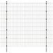 Panneaux et poteaux de clôture 2D pour jardin 2008x2230 mm 22 m - Photo n°1