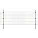 Panneaux et poteaux de clôture 2D pour jardin 2008x830 mm 14 m 3 - Photo n°1