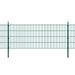 Panneaux et poteaux de clôture 2D pour jardin 2008x830 mm 4 m 3 - Photo n°1