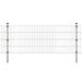 Panneaux et poteaux de clôture 2D pour jardin 2008x830 mm 6 m 2 - Photo n°1