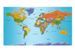 Papier peint XXL World Map: Colourful Geography II - Photo n°2