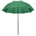 Parapluie de pêche Vert 240x210 cm - Photo n°3