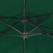 Parasol à double tête vert 316x240 cm - Photo n°6