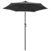 Parasol Anthracite 200x211 cm Aluminium - Photo n°1