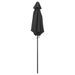 Parasol Anthracite 200x211 cm Aluminium - Photo n°4