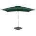 Parasol avec base portable Vert 3 - Photo n°1