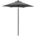 Parasol avec lumières LED Anthracite 200x211 cm Aluminium - Photo n°1