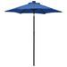 Parasol avec lumières LED Bleu azuré 200x211 cm Aluminium - Photo n°1