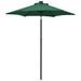 Parasol avec lumières LED Vert 200x211 cm Aluminium - Photo n°1