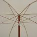 Parasol avec mât en acier 240 cm Sable - Photo n°2