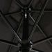 Parasol avec mât en métal 300 x 200 cm Noir - Photo n°2