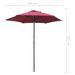 Parasol Bordeaux 200x211 cm Aluminium - Photo n°7