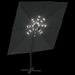 Parasol cantilever à LED Anthracite 400x300 cm - Photo n°4