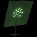 Parasol cantilever à LED Vert 400x300 cm - Photo n°4