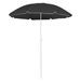 Parasol d'extérieur avec mât en acier Anthracite 180 cm - Photo n°1