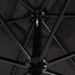Parasol d'extérieur avec poteau en métal 300 cm Noir - Photo n°2
