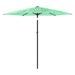 Parasol de jardin avec mât en acier vert 268x268x226 cm - Photo n°5