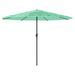 Parasol de jardin avec mât en acier vert 324x324x247 cm - Photo n°2