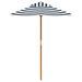 Parasol de jardin pour enfants avec poteau en bois Ø120x140 cm - Photo n°3