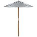 Parasol de jardin pour enfants avec poteau en bois Ø120x140 cm - Photo n°5