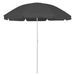 Parasol de plage Anthracite 240 cm - Photo n°1