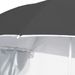 Parasol de plage avec parois latérales Anthracite 215 cm - Photo n°5