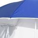 Parasol de plage avec parois latérales Bleu 215 cm - Photo n°5