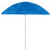 Parasol de plage Bleu 240 cm - Photo n°1