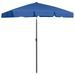 Parasol de plage Bleu azuré 180x120 cm - Photo n°4