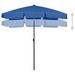 Parasol de plage Bleu azuré 180x120 cm - Photo n°5